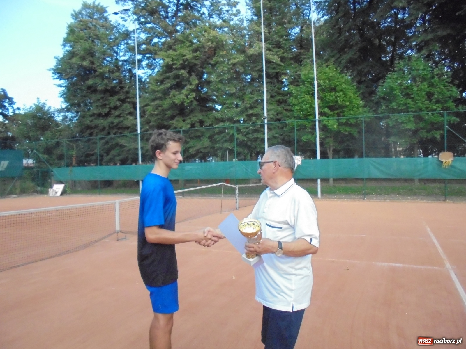 Zdjęcie w galerii na portalu naszraciborz.pl: Tenisowe zmagania na korcie Rafako wiadomości z regionu