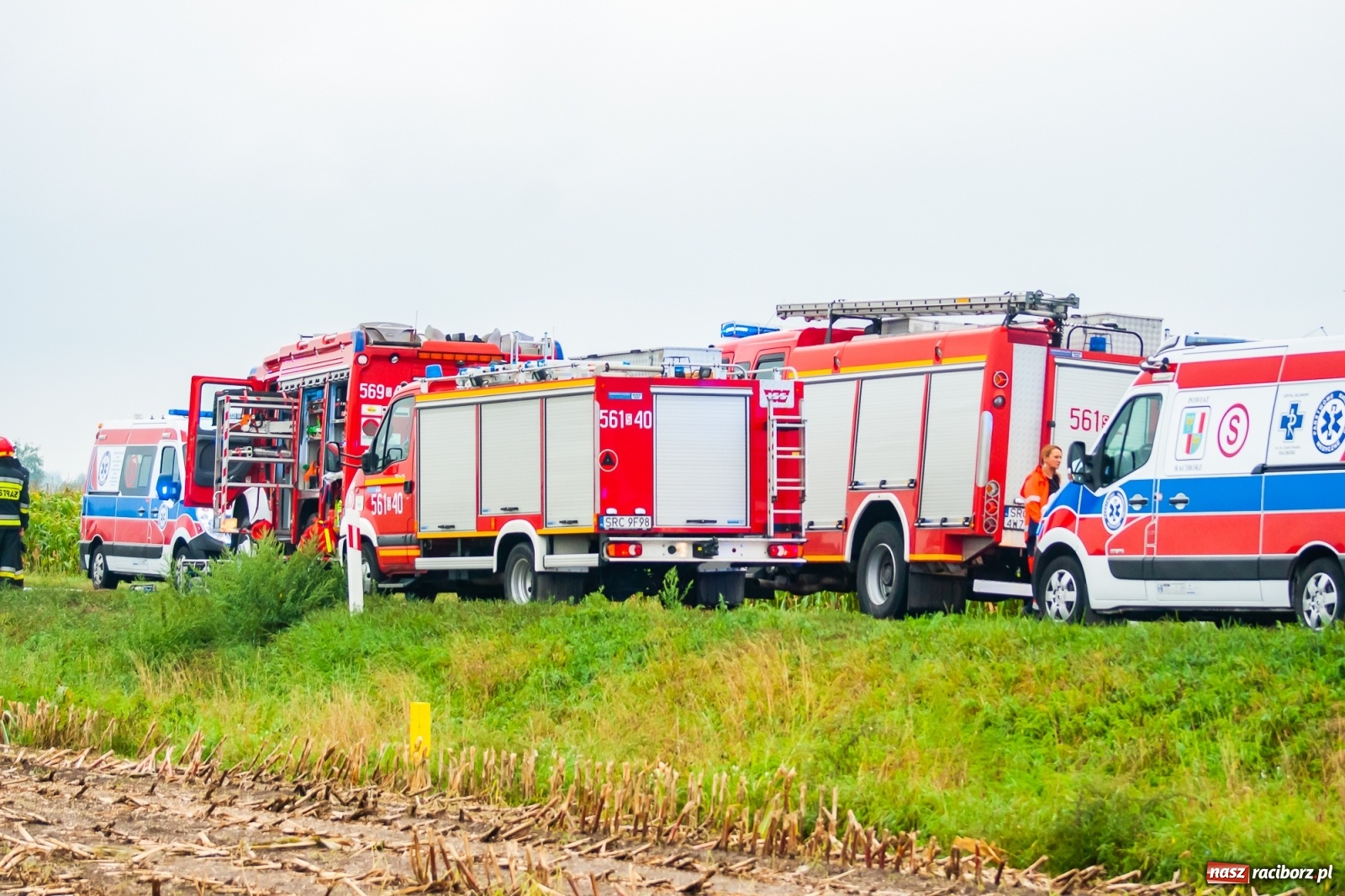Zdjęcie w galerii na portalu naszraciborz.pl: Śmiertelny wypadek na DK 45. Zginęła 47-latka kierującą toyotą [FOTO] wiadomości z regionu