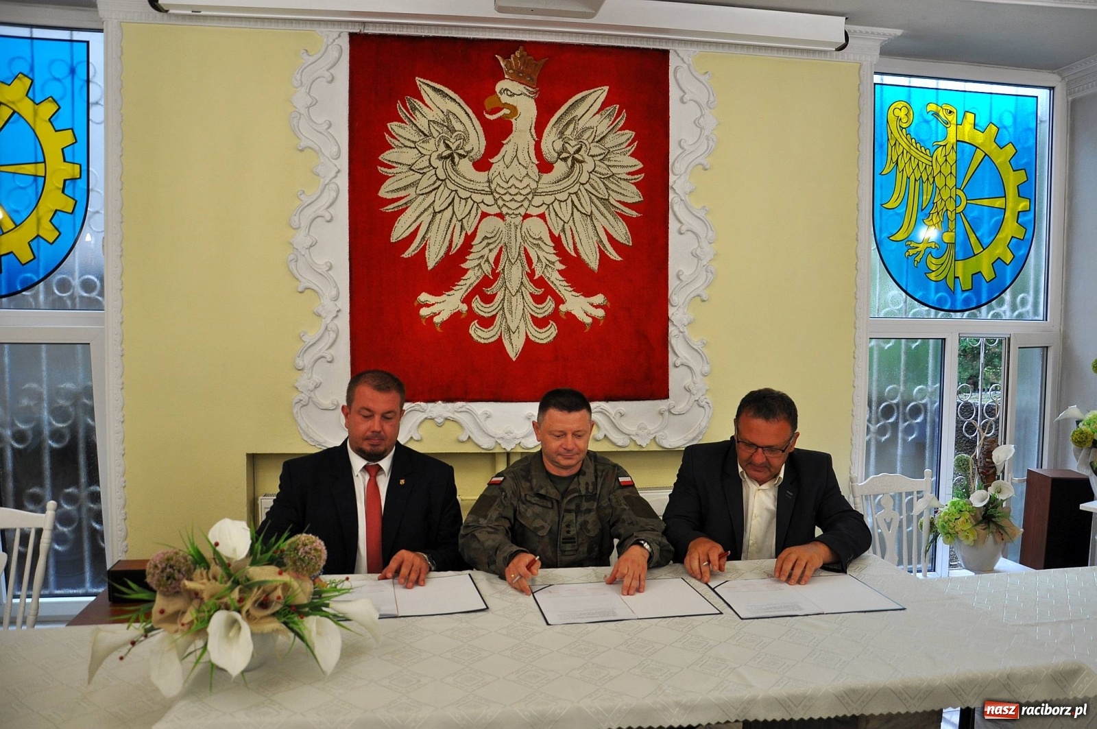 Zdjęcie w galerii na portalu naszraciborz.pl: Kuźnia Raciborska czeka na wojsko [WIDEO]  wiadomości z regionu