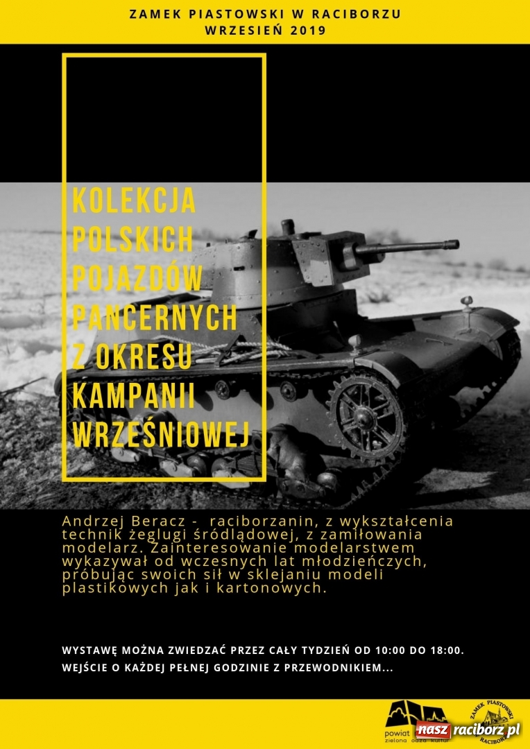 Zdjęcie w galerii na portalu naszraciborz.pl: Pojazdy pancerne z okresu kampanii wrześniowej. Nowa wystawa na zamku wiadomości z regionu