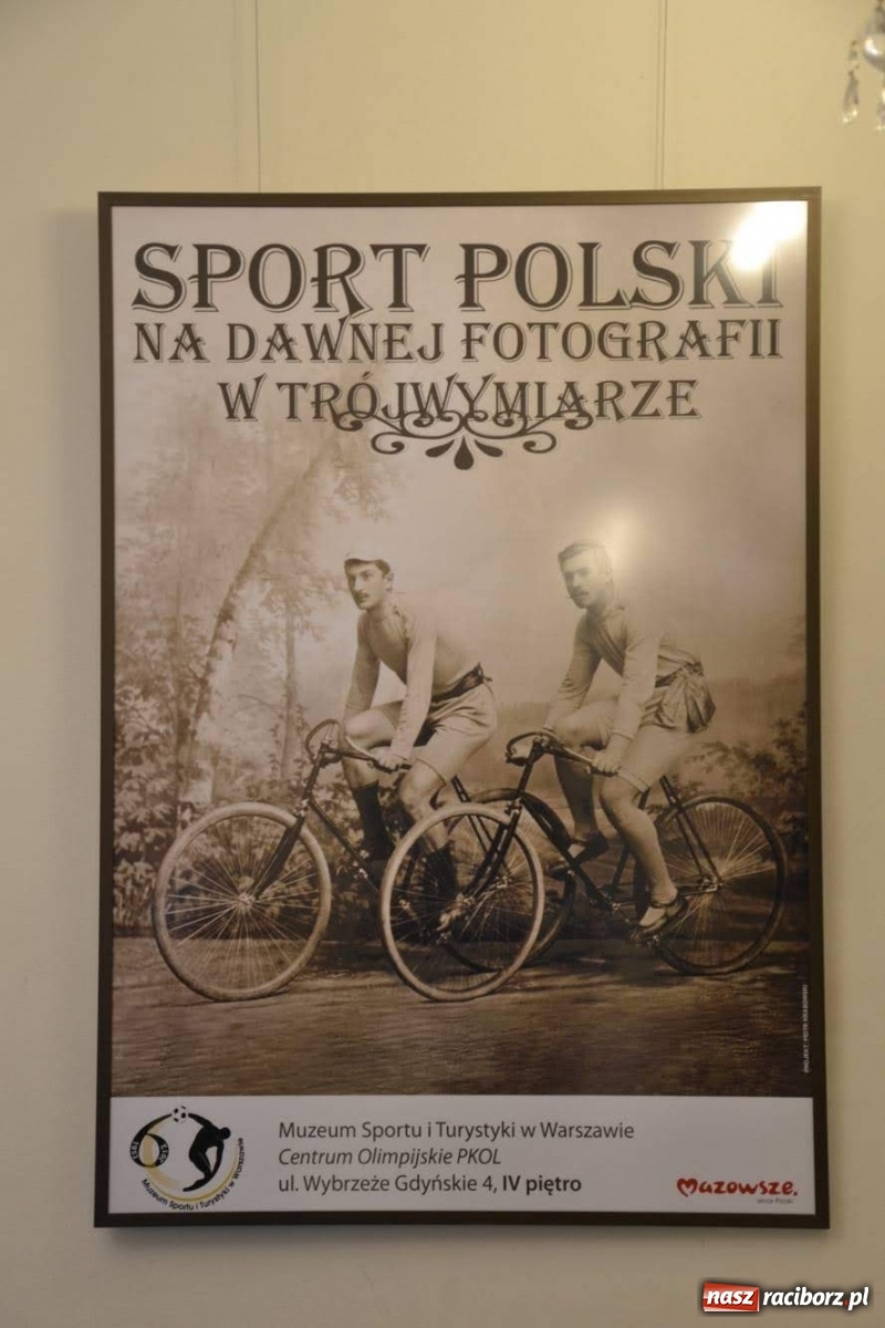 Zdjęcie w galerii na portalu naszraciborz.pl: Sport polski na dawnej fotografii w trójwymiarze wiadomości z regionu