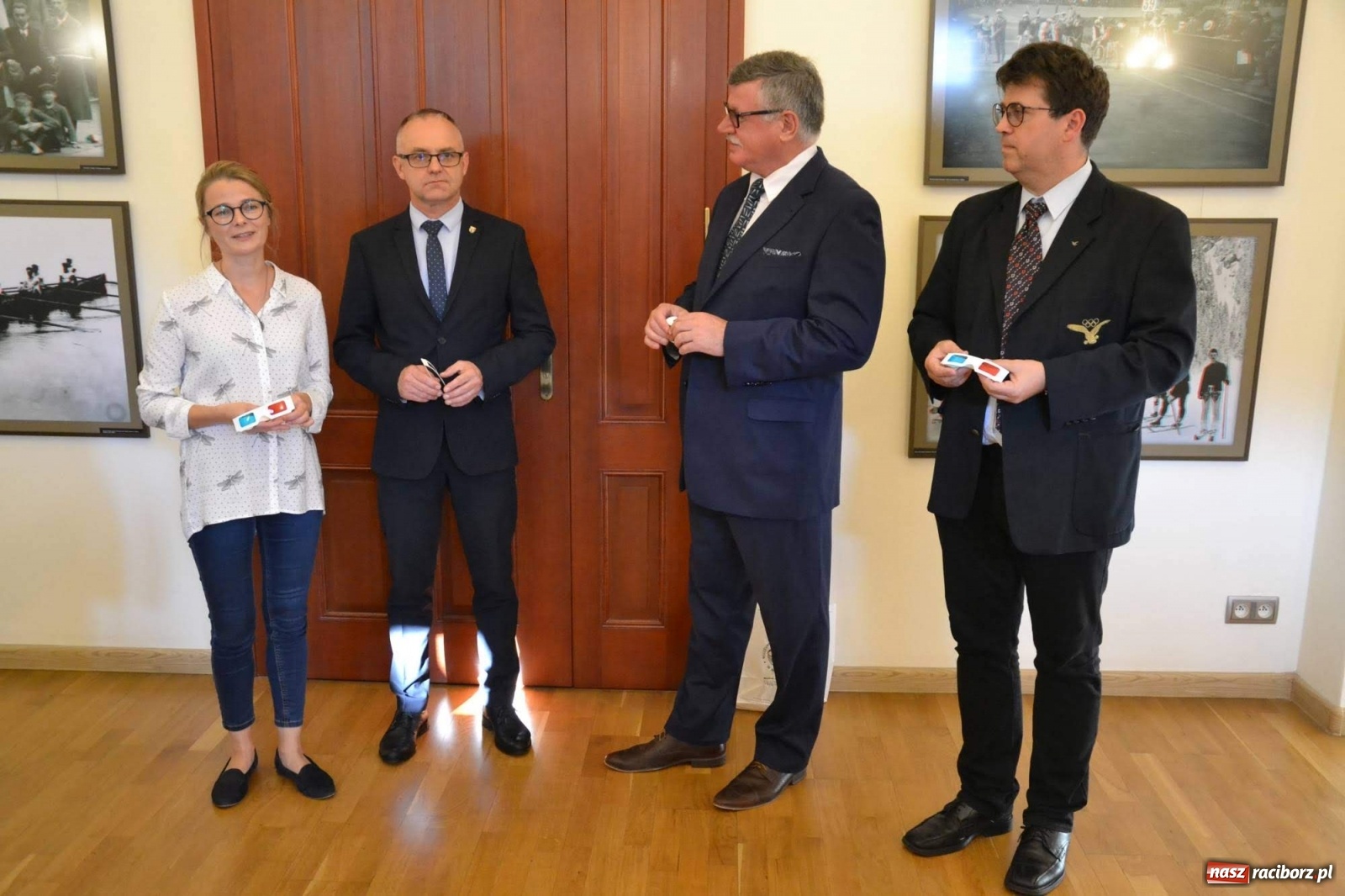 Zdjęcie w galerii na portalu naszraciborz.pl: Sport polski na dawnej fotografii w trójwymiarze wiadomości z regionu