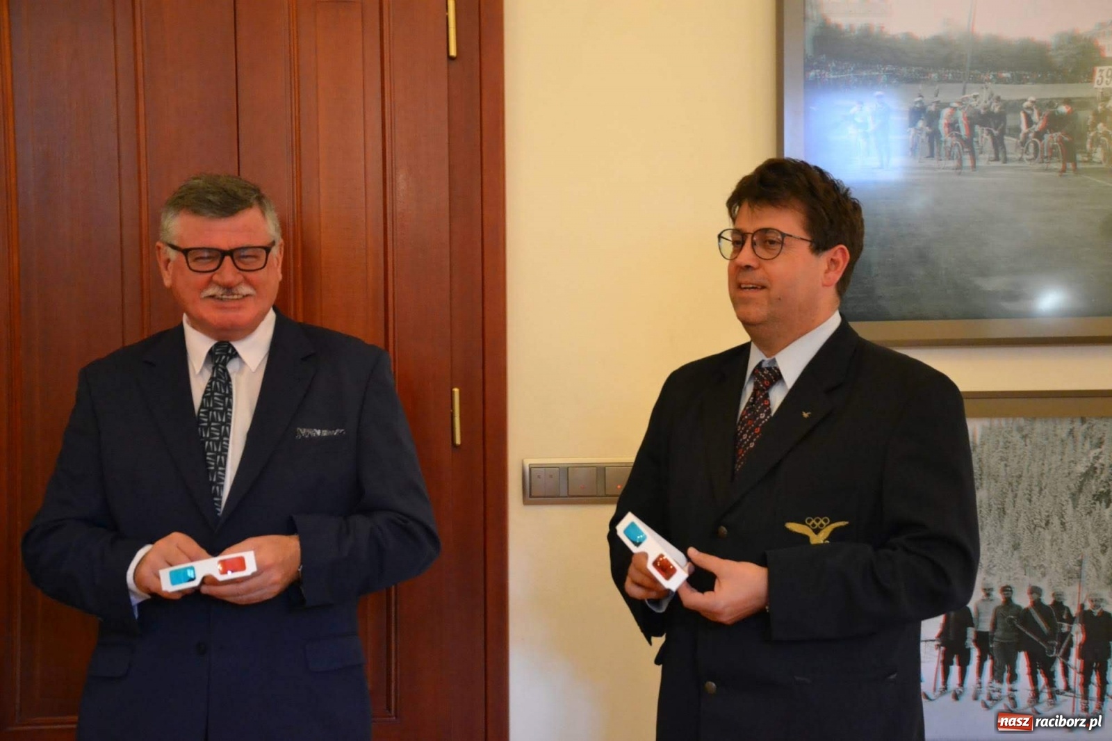 Zdjęcie w galerii na portalu naszraciborz.pl: Sport polski na dawnej fotografii w trójwymiarze wiadomości z regionu