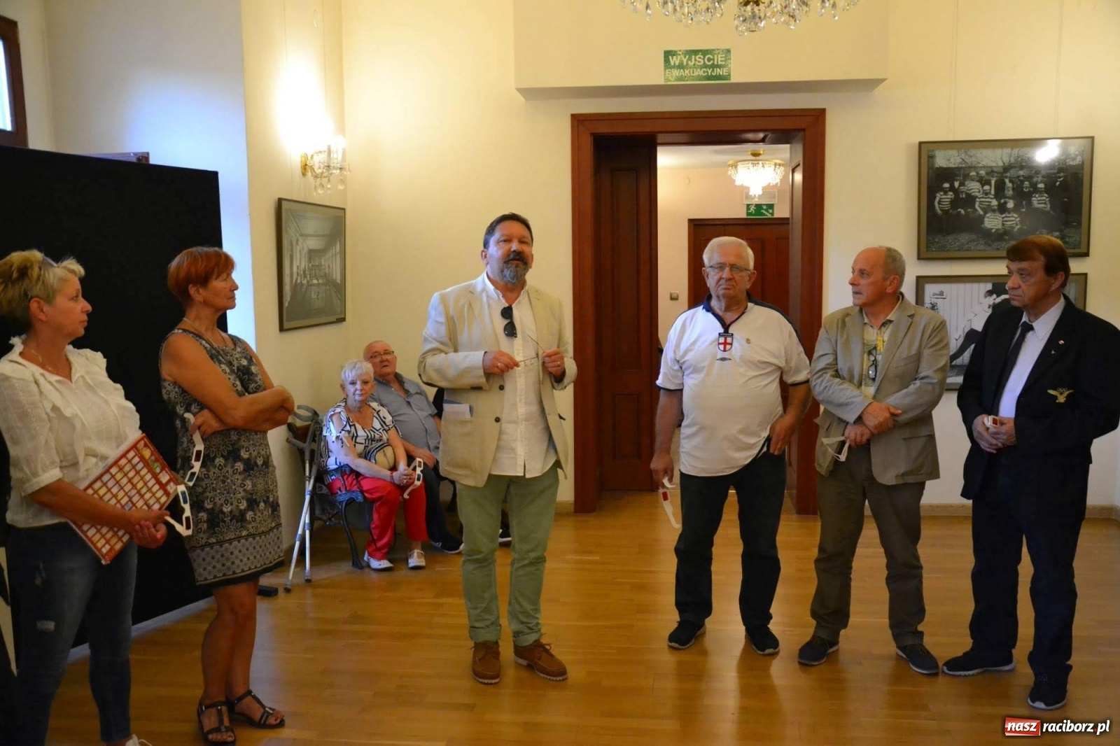 Zdjęcie w galerii na portalu naszraciborz.pl: Sport polski na dawnej fotografii w trójwymiarze wiadomości z regionu