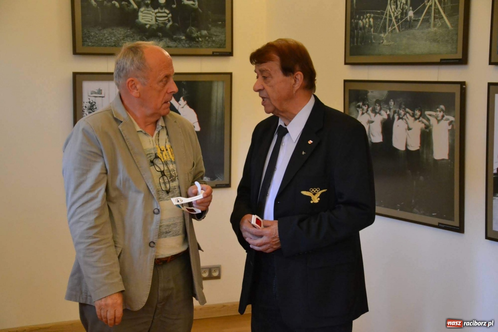 Zdjęcie w galerii na portalu naszraciborz.pl: Sport polski na dawnej fotografii w trójwymiarze wiadomości z regionu