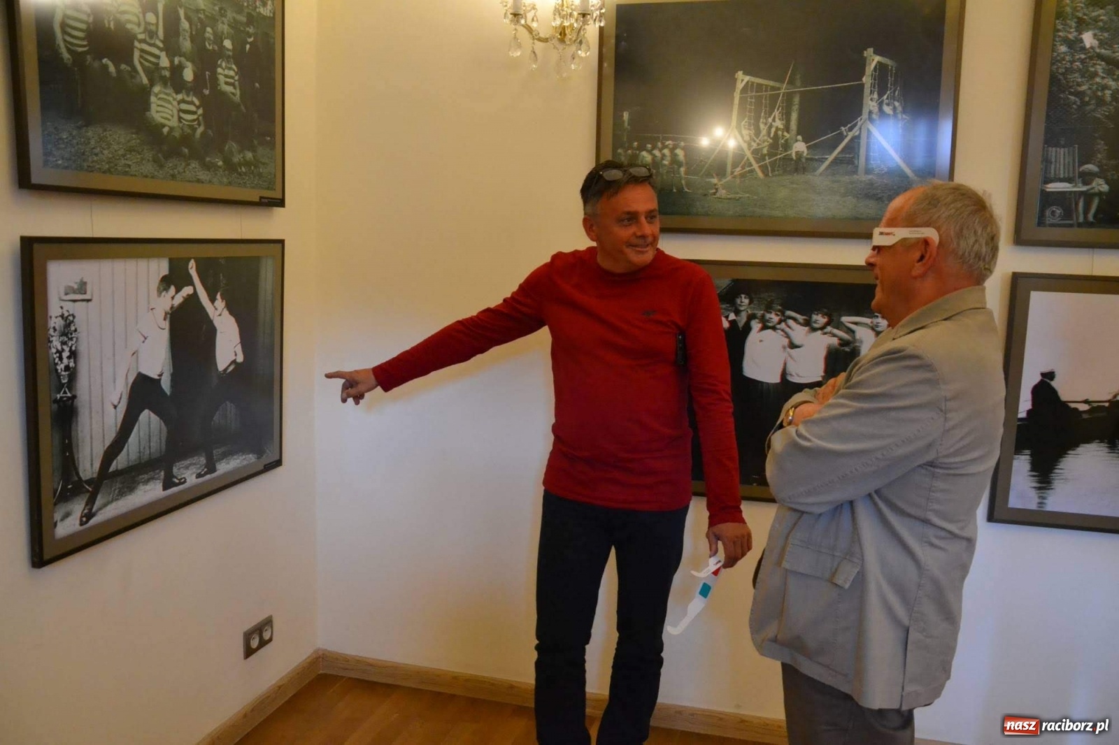 Zdjęcie w galerii na portalu naszraciborz.pl: Sport polski na dawnej fotografii w trójwymiarze wiadomości z regionu