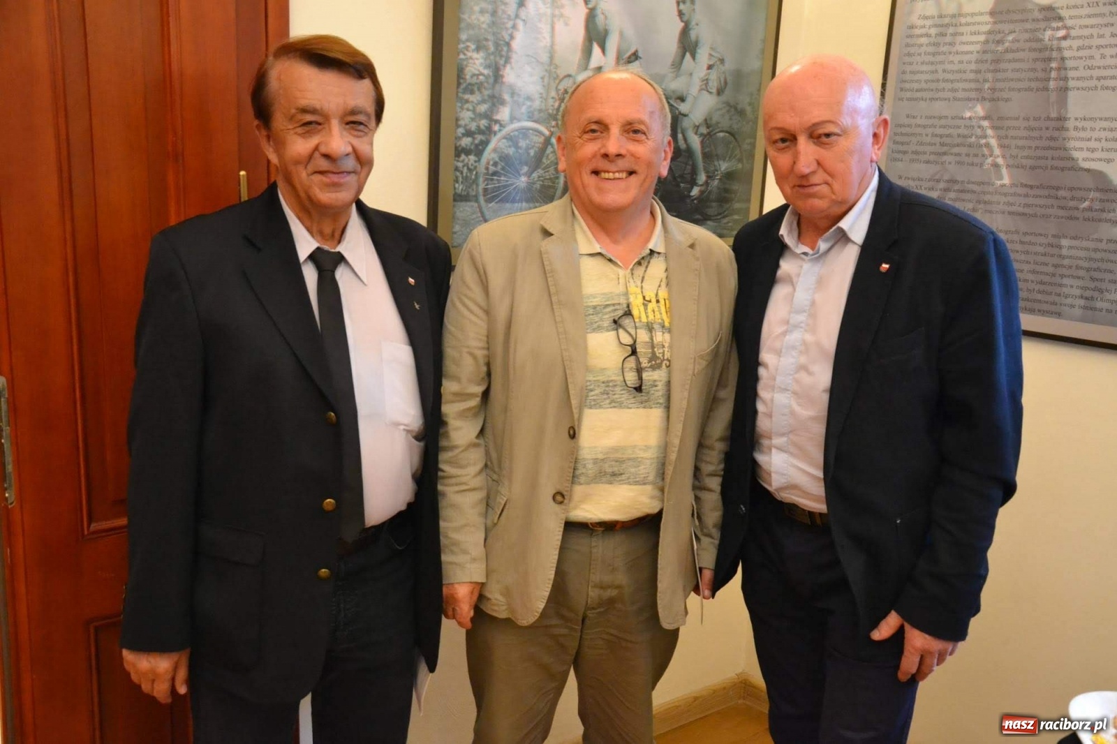 Zdjęcie w galerii na portalu naszraciborz.pl: Sport polski na dawnej fotografii w trójwymiarze wiadomości z regionu