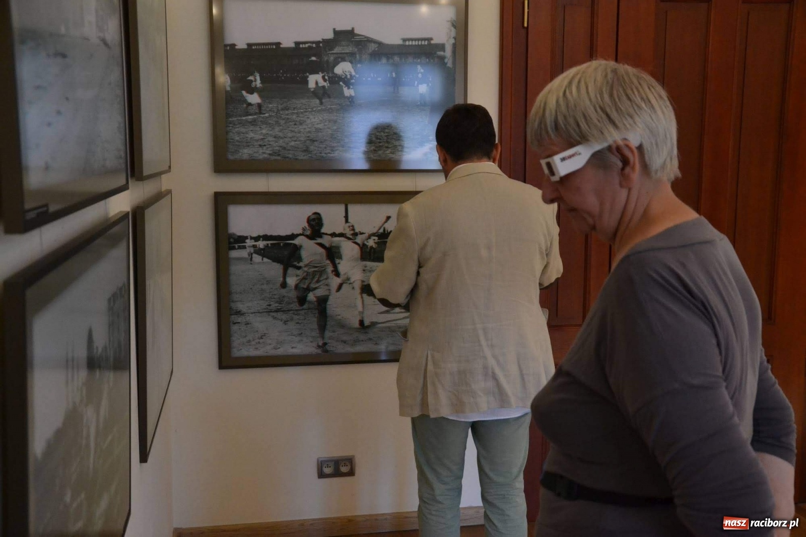 Zdjęcie w galerii na portalu naszraciborz.pl: Sport polski na dawnej fotografii w trójwymiarze wiadomości z regionu