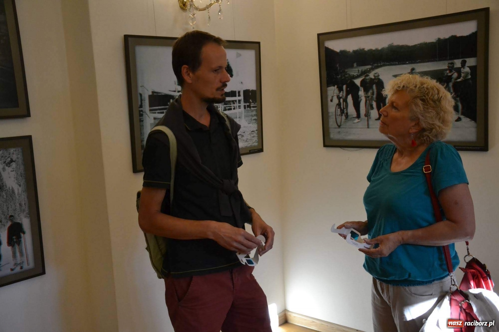 Zdjęcie w galerii na portalu naszraciborz.pl: Sport polski na dawnej fotografii w trójwymiarze wiadomości z regionu