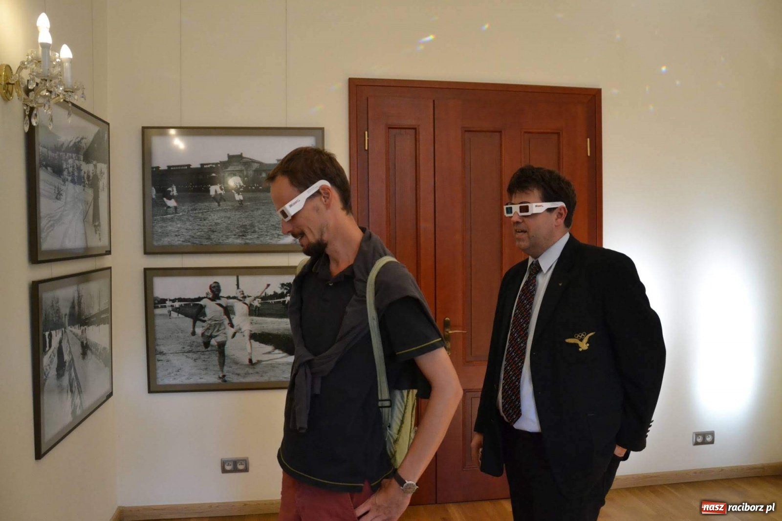 Zdjęcie w galerii na portalu naszraciborz.pl: Sport polski na dawnej fotografii w trójwymiarze wiadomości z regionu