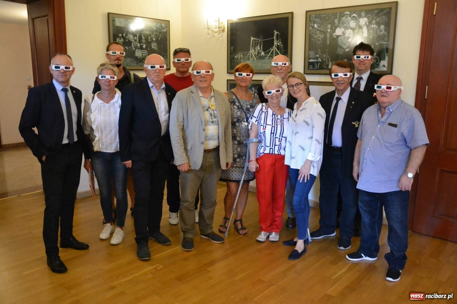 Zdjęcie w galerii na portalu naszraciborz.pl: Sport polski na dawnej fotografii w trójwymiarze wiadomości z regionu