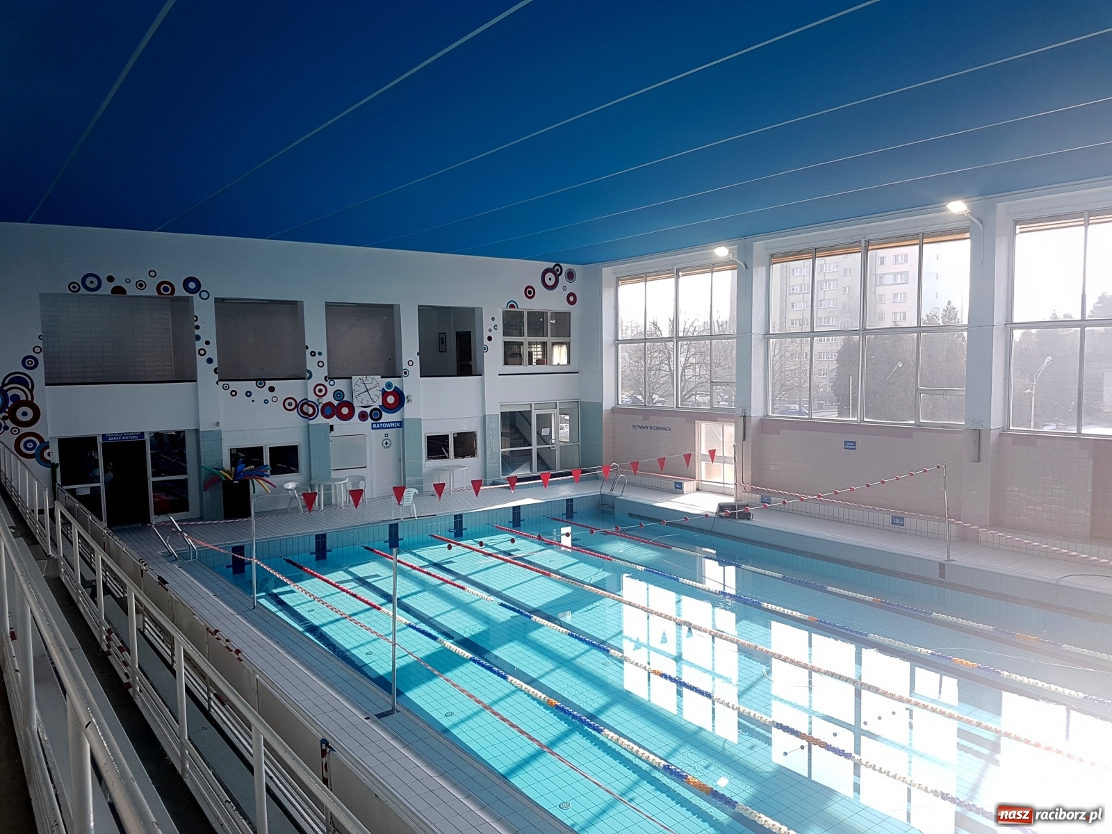 Zdjęcie w galerii na portalu naszraciborz.pl: Pływalnia PWSZ wkrótce ogólnodostępna wiadomości z regionu