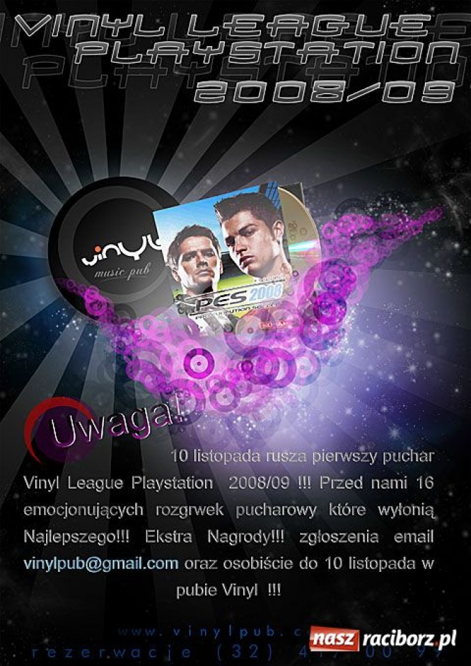 Zdjęcie w galerii na portalu naszraciborz.pl: Liga playstation wiadomości z regionu