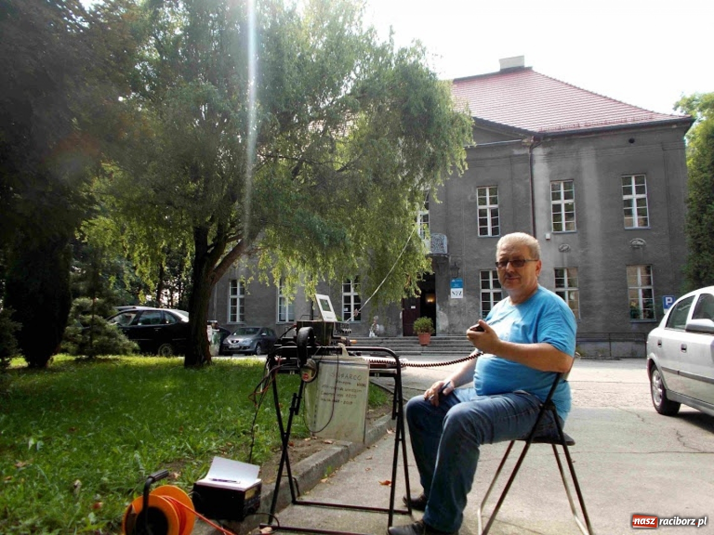 Zdjęcie w galerii na portalu naszraciborz.pl: Raciborscy krótkofalowcy uczcili pamięć grafa von Arco  wiadomości z regionu