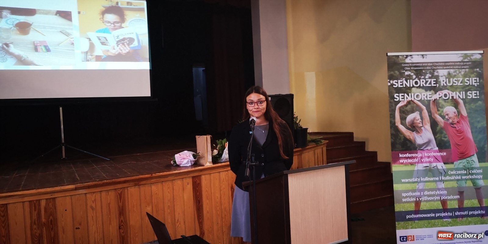 Zdjęcie w galerii na portalu naszraciborz.pl: Konferencja w ramach projektu Seniorze, rusz się! [FOTO] wiadomości z regionu