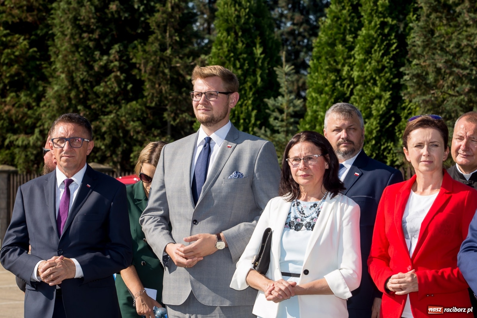 Zdjęcie w galerii na portalu naszraciborz.pl: W obecności premiera podpisano umowę na drogę Racibórz-Rzuchów wiadomości z regionu