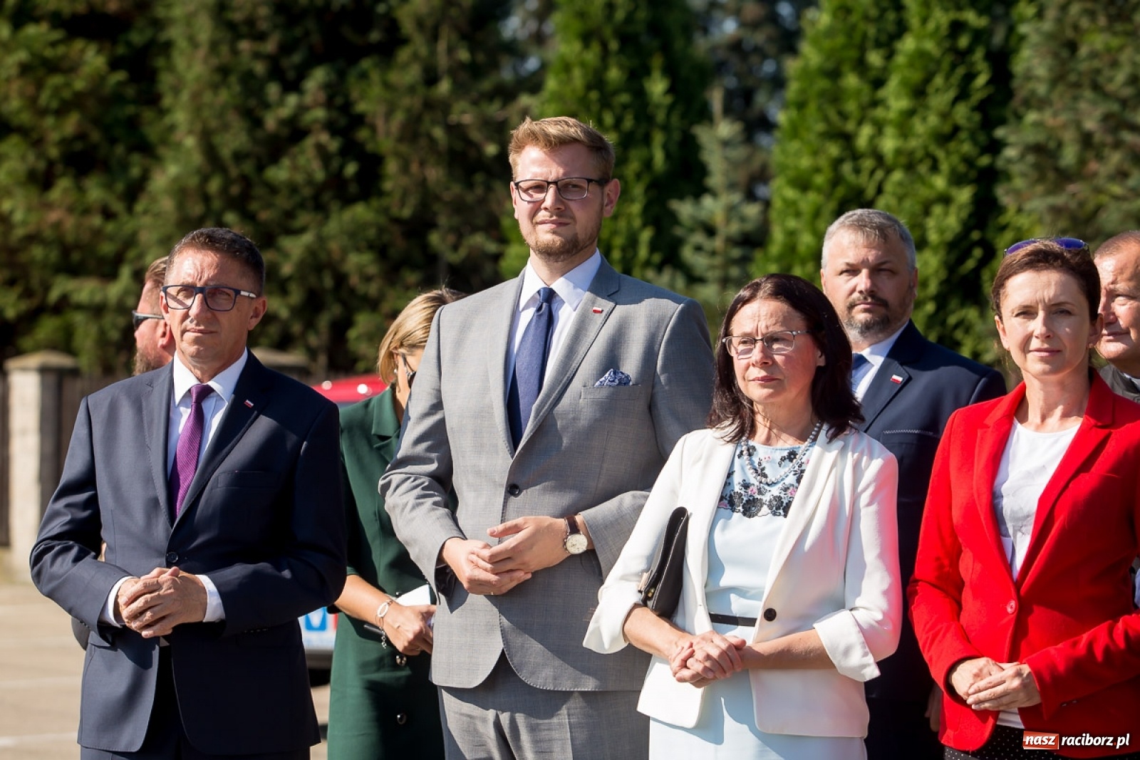 Zdjęcie w galerii na portalu naszraciborz.pl: W obecności premiera podpisano umowę na drogę Racibórz-Rzuchów wiadomości z regionu