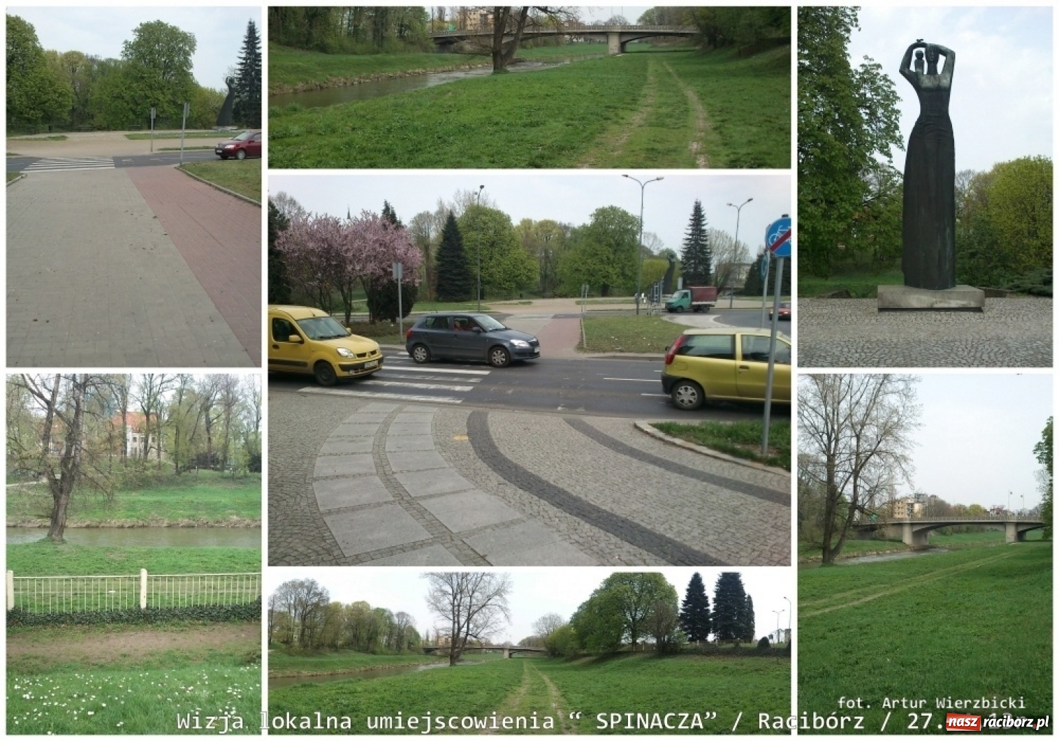 Zdjęcie w galerii na portalu naszraciborz.pl: Kładka dla rowerów przy Moście Zamkowym. Projekt upadł! [FOTO] wiadomości z regionu