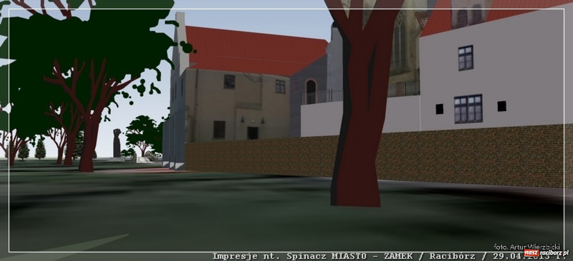 Zdjęcie w galerii na portalu naszraciborz.pl: Kładka dla rowerów przy Moście Zamkowym. Projekt upadł! [FOTO] wiadomości z regionu