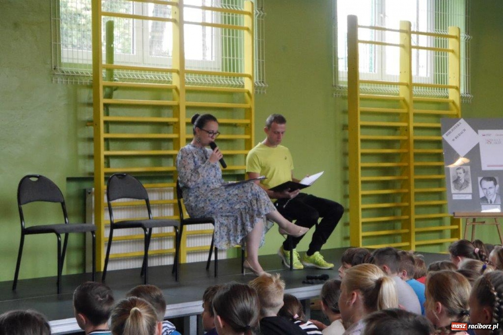 Zdjęcie w galerii na portalu naszraciborz.pl: Narodowe Czytanie 2019 w Rudach za nami wiadomości z regionu