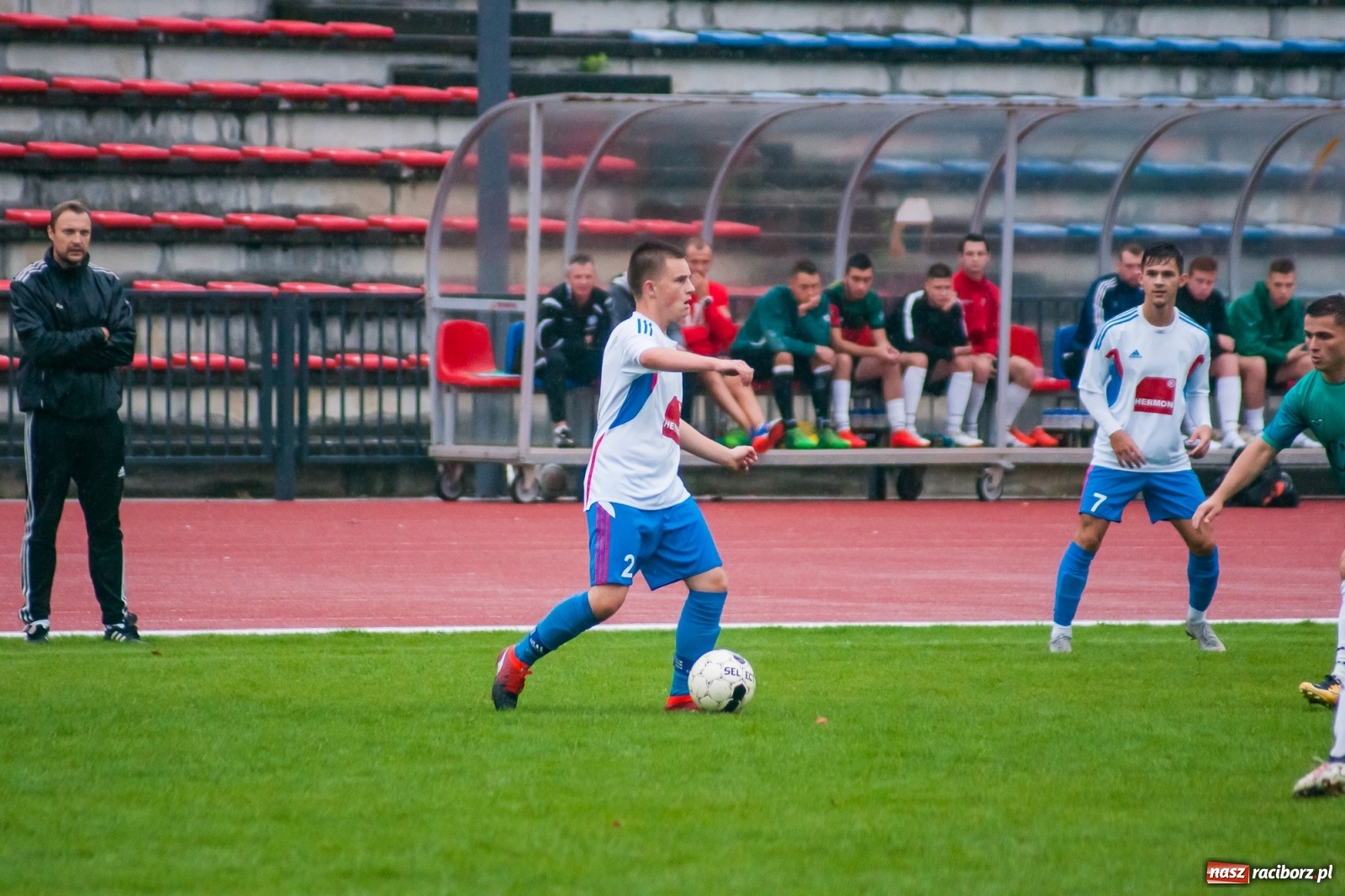 Zdjęcie w galerii na portalu naszraciborz.pl: Klasa okręgowa. Trzy punkty na pożegnanie trenera [FOTO i WIDEO] wiadomości z regionu