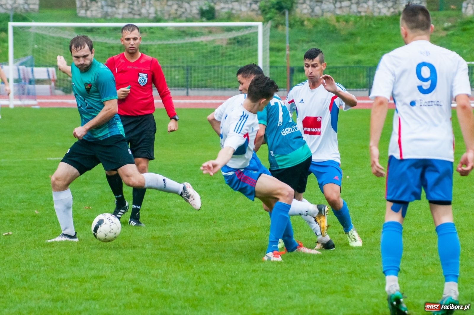 Zdjęcie w galerii na portalu naszraciborz.pl: Klasa okręgowa. Trzy punkty na pożegnanie trenera [FOTO i WIDEO] wiadomości z regionu