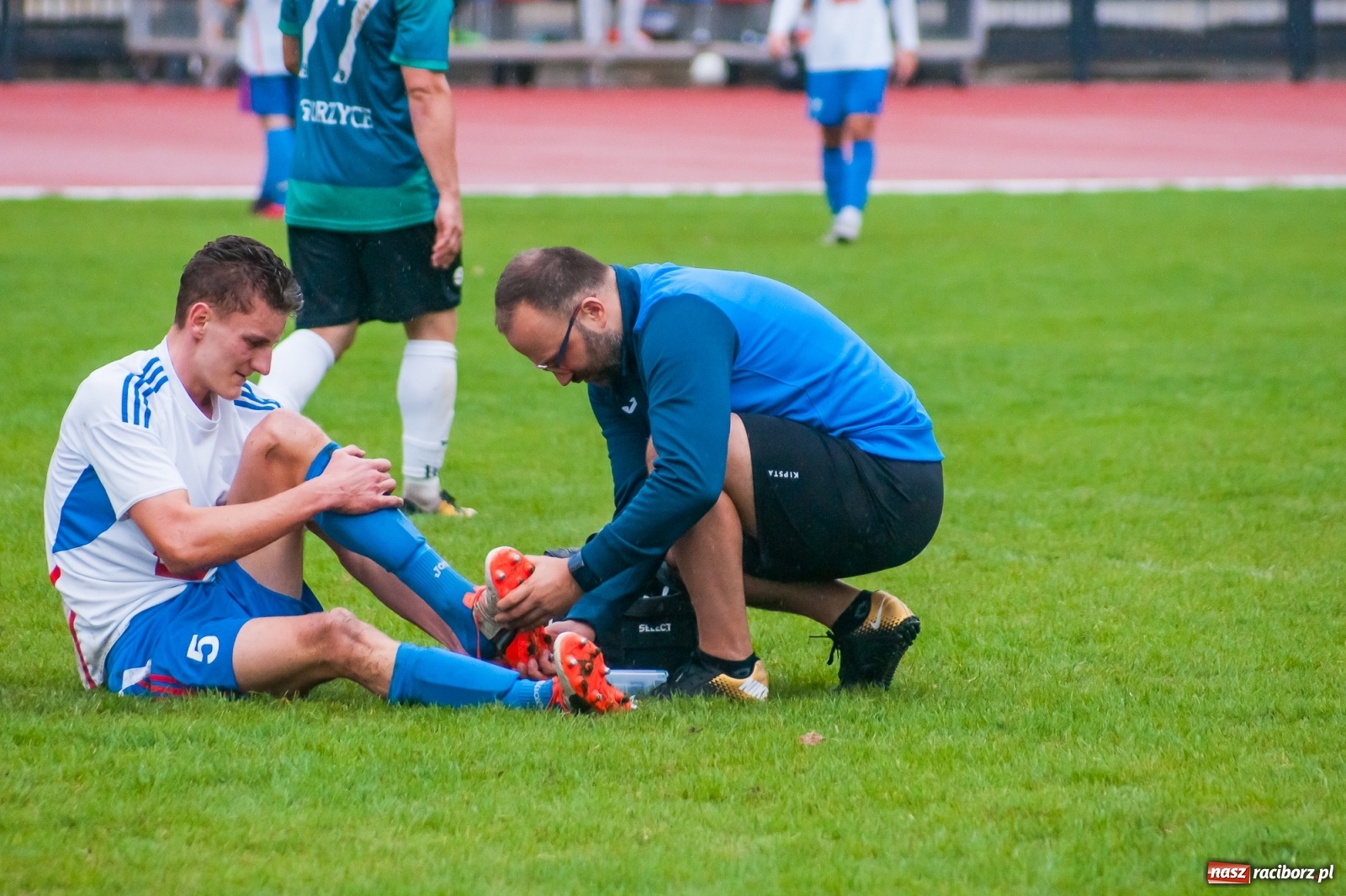 Zdjęcie w galerii na portalu naszraciborz.pl: Klasa okręgowa. Trzy punkty na pożegnanie trenera [FOTO i WIDEO] wiadomości z regionu