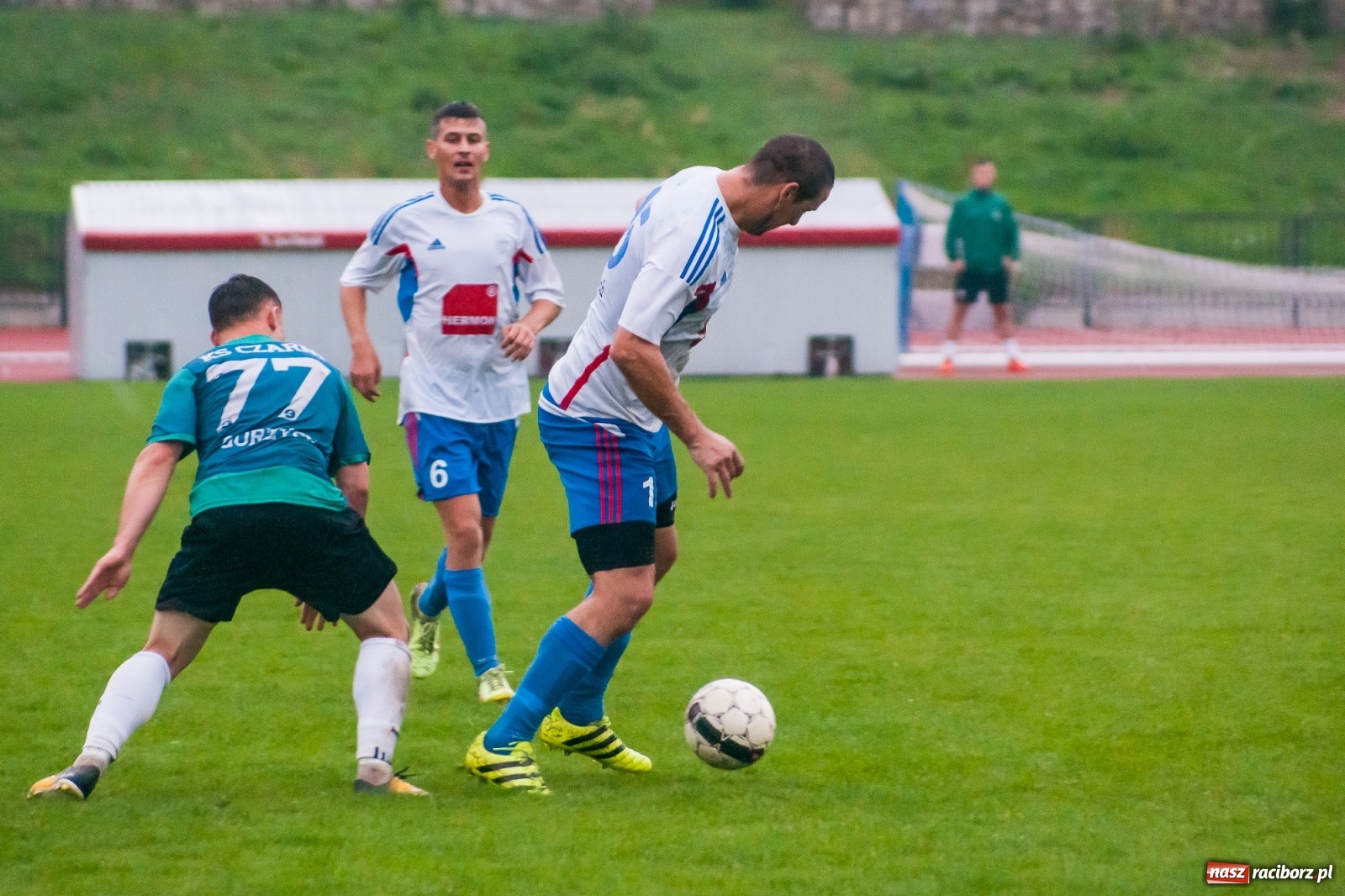 Zdjęcie w galerii na portalu naszraciborz.pl: Klasa okręgowa. Trzy punkty na pożegnanie trenera [FOTO i WIDEO] wiadomości z regionu