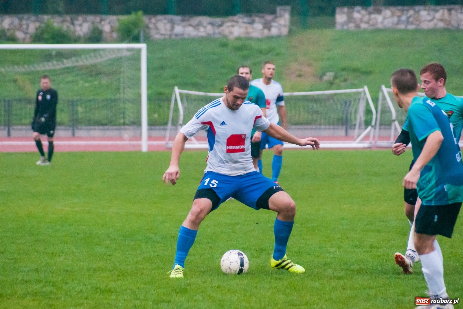 Zdjęcie w galerii na portalu naszraciborz.pl: Klasa okręgowa. Trzy punkty na pożegnanie trenera [FOTO i WIDEO] wiadomości z regionu
