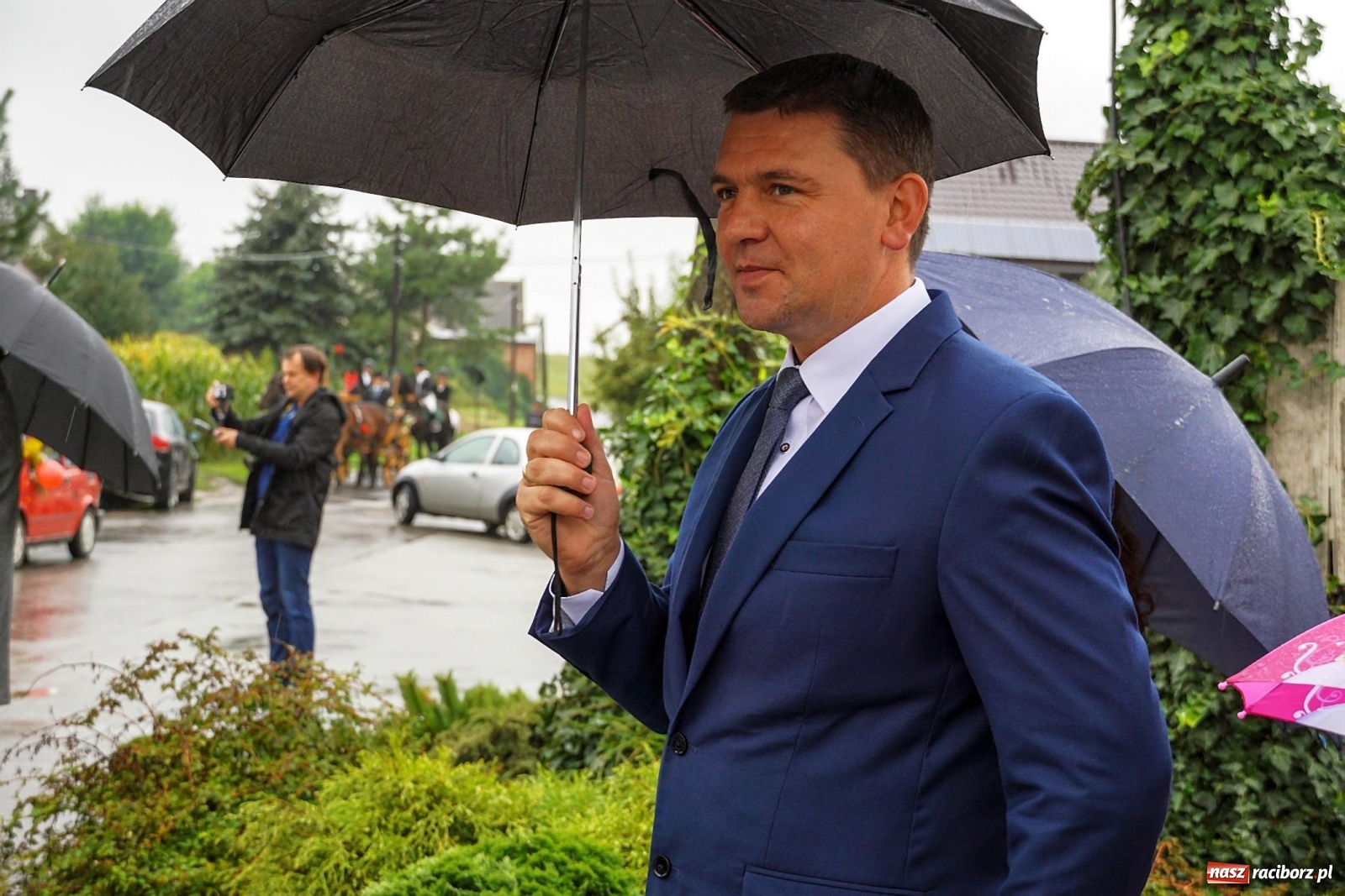 Zdjęcie w galerii na portalu naszraciborz.pl: Deszczowe dożynki w Gamowie [FOTO i WIDEO]  wiadomości z regionu