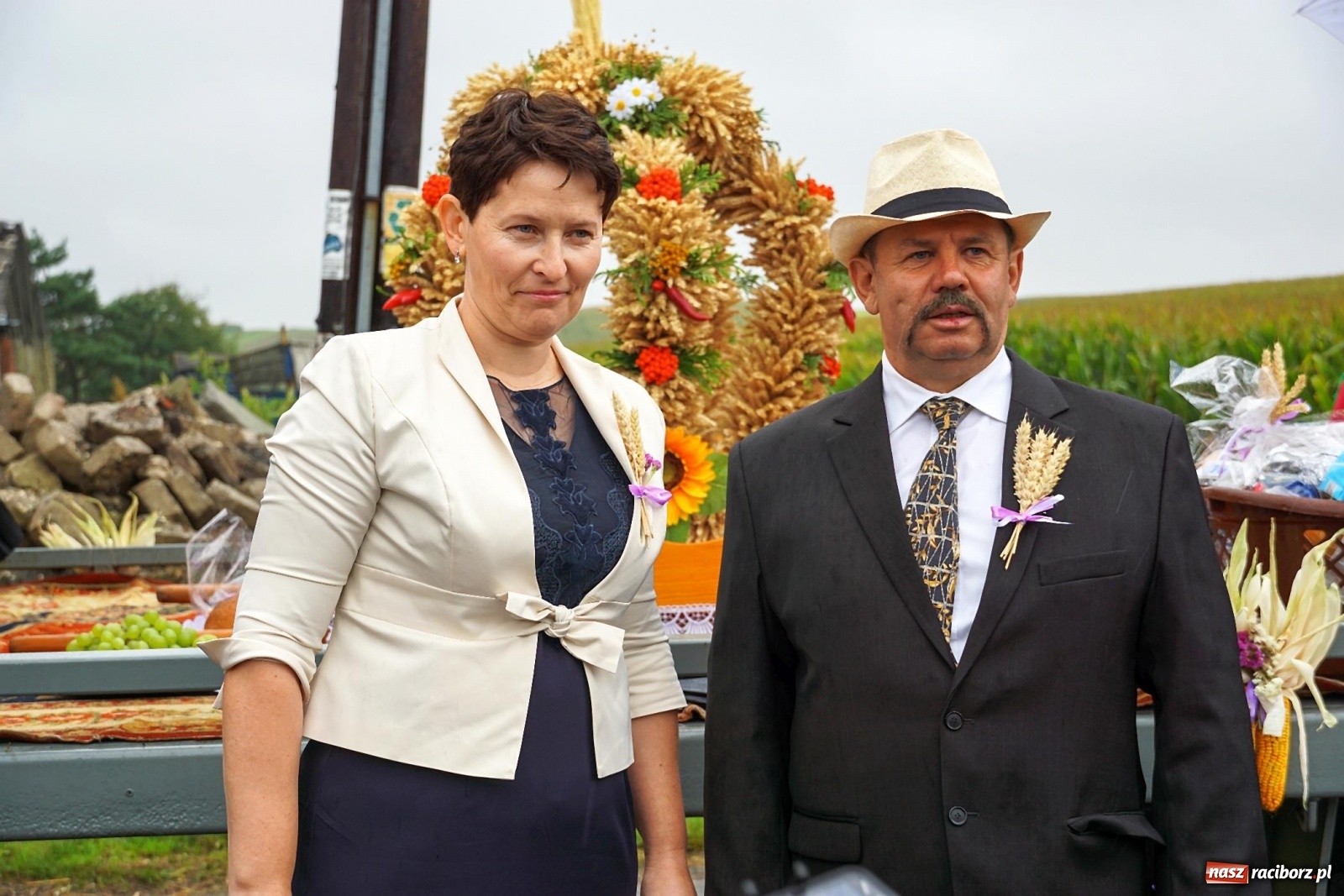 Zdjęcie w galerii na portalu naszraciborz.pl: Deszczowe dożynki w Gamowie [FOTO i WIDEO]  wiadomości z regionu