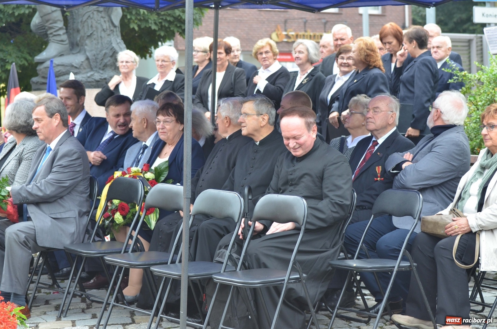 Zdjęcie w galerii na portalu naszraciborz.pl: W Raciborzu świętowano 25. rocznicę odsłonięcia pomnika Eichendorffa [FOTO i WIDEO]  wiadomości z regionu