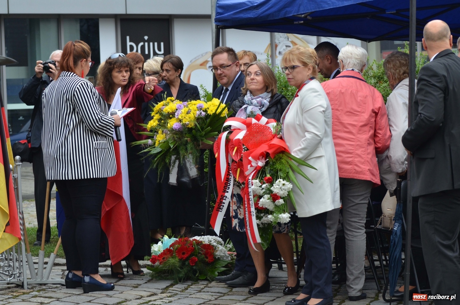 Zdjęcie w galerii na portalu naszraciborz.pl: W Raciborzu świętowano 25. rocznicę odsłonięcia pomnika Eichendorffa [FOTO i WIDEO]  wiadomości z regionu