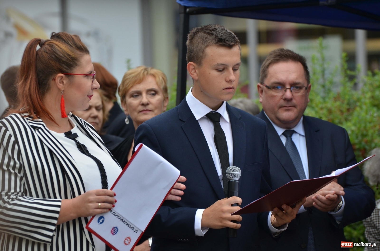 Zdjęcie w galerii na portalu naszraciborz.pl: W Raciborzu świętowano 25. rocznicę odsłonięcia pomnika Eichendorffa [FOTO i WIDEO]  wiadomości z regionu
