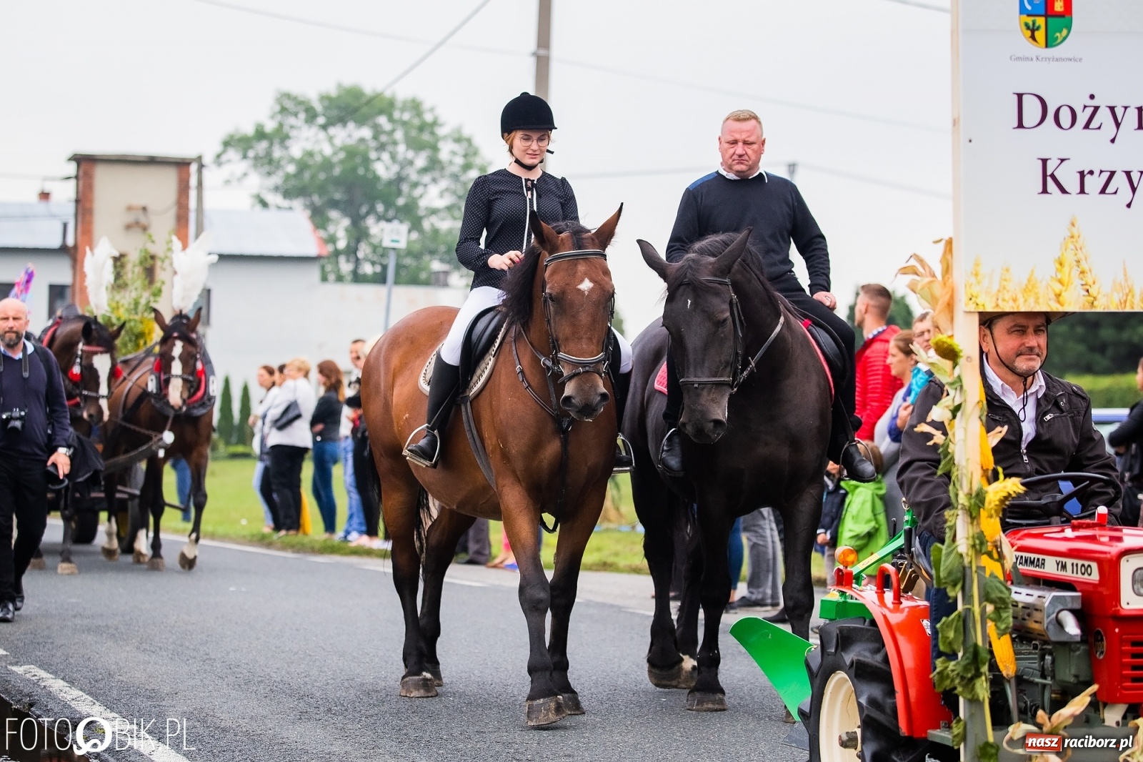 Zdjęcie w galerii na portalu naszraciborz.pl: Dożynki 2019. Gmina Krzyżanowice bawiła się w Rudyszwałdzie [FOTO i WIDEO] wiadomości z regionu