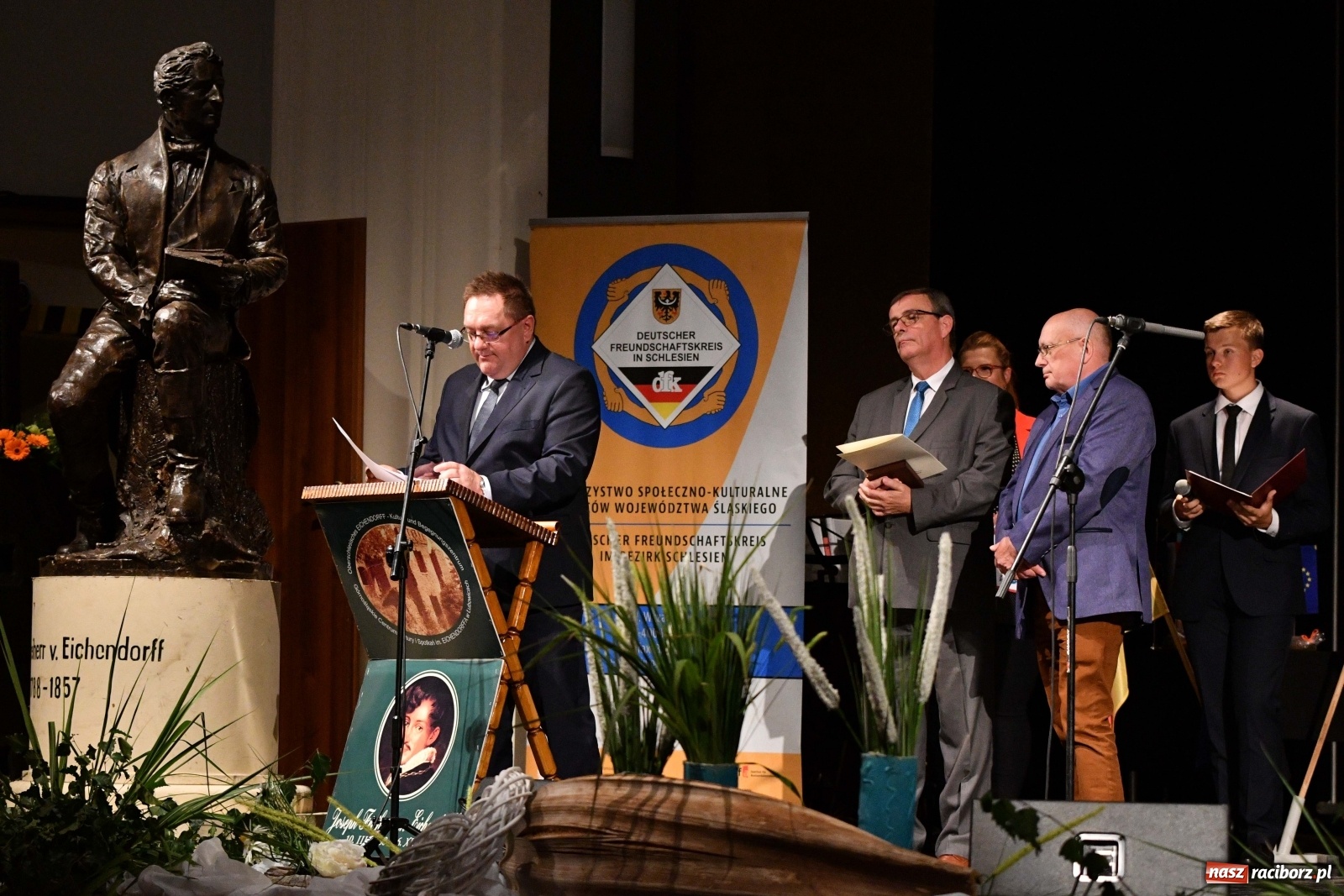 Zdjęcie w galerii na portalu naszraciborz.pl: Powrót poety. W RCK wspominano Eichendorffa [FOTO i WIDEO] wiadomości z regionu