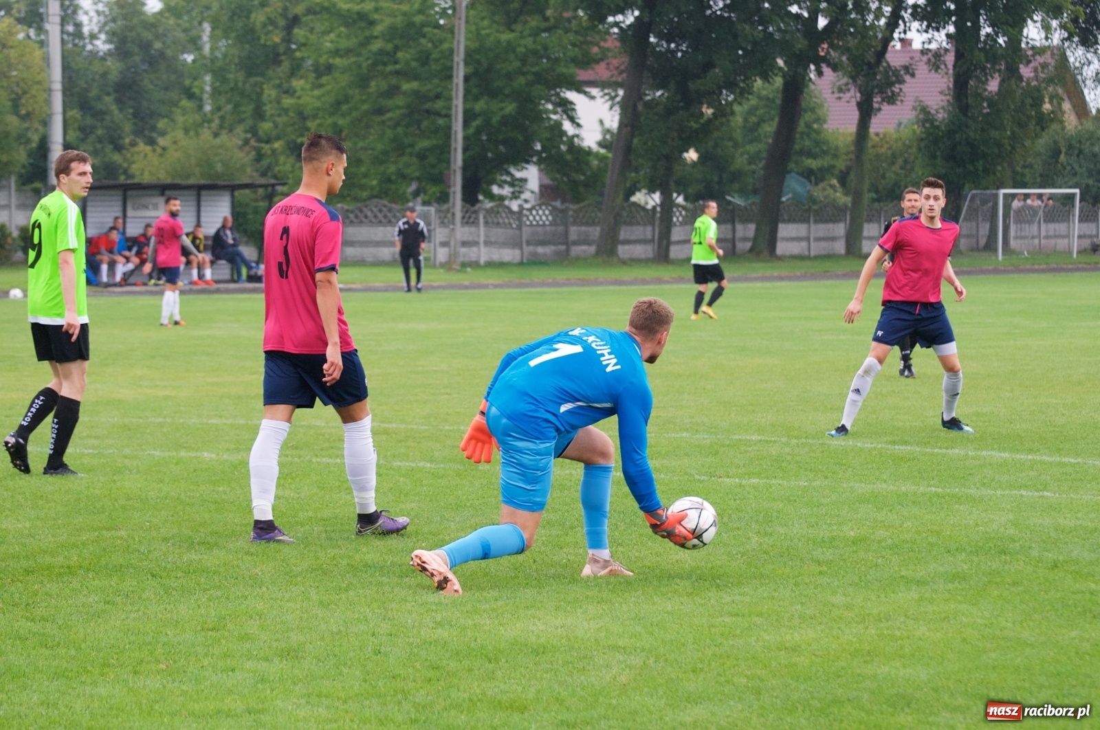 Zdjęcie w galerii na portalu naszraciborz.pl: Derby gminy. Łatwe zwycięstwo Krzyżanowic [FOTO] wiadomości z regionu