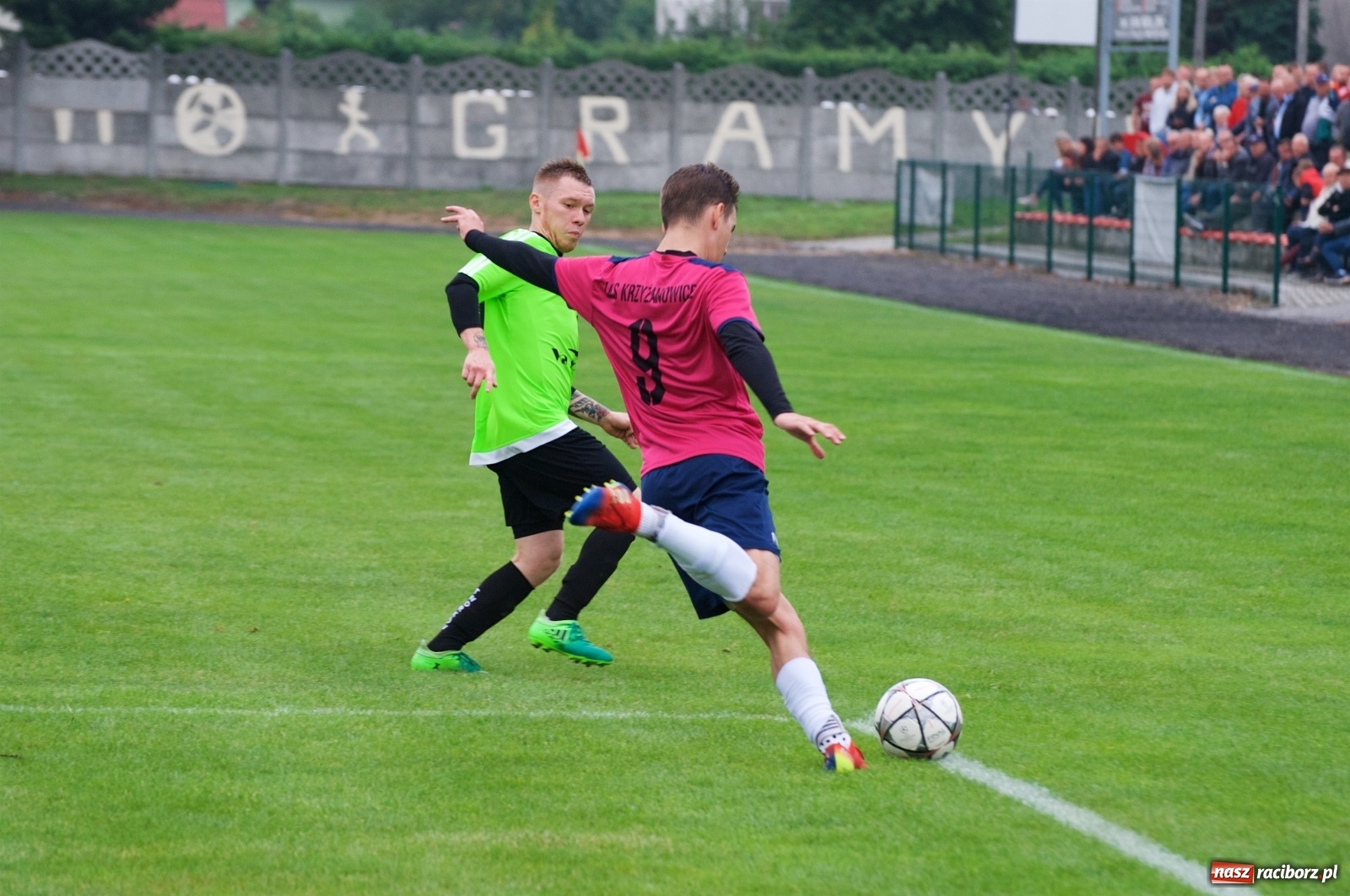 Zdjęcie w galerii na portalu naszraciborz.pl: Derby gminy. Łatwe zwycięstwo Krzyżanowic [FOTO] wiadomości z regionu