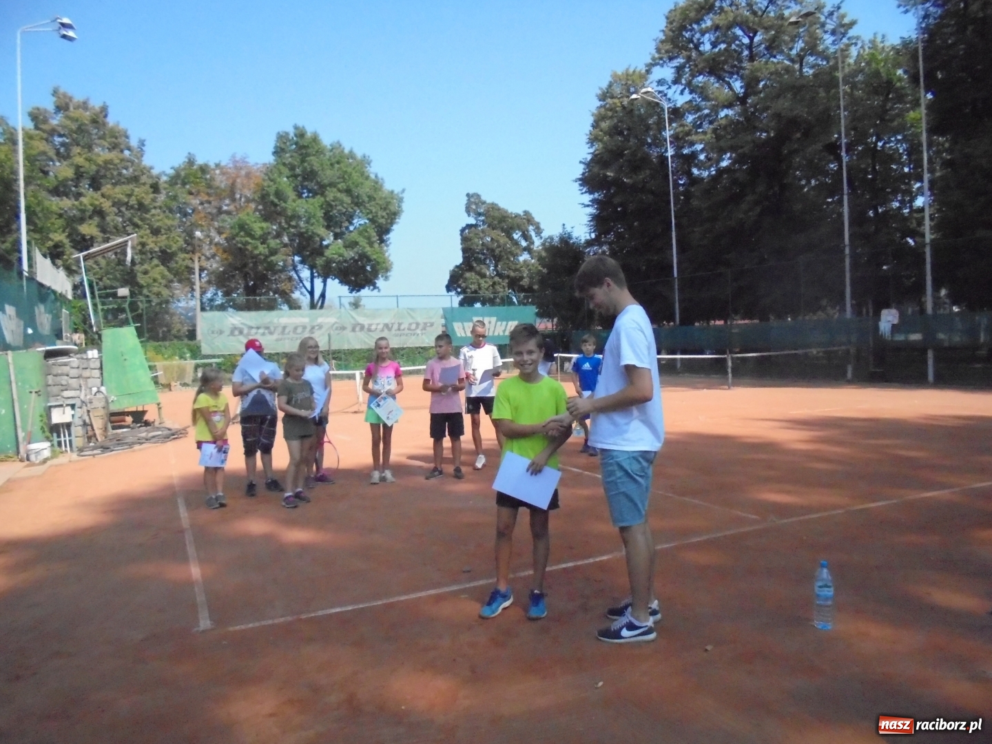 Zdjęcie w galerii na portalu naszraciborz.pl: Tenisowy turniej NSZZ Solidarność dla dzieci wiadomości z regionu