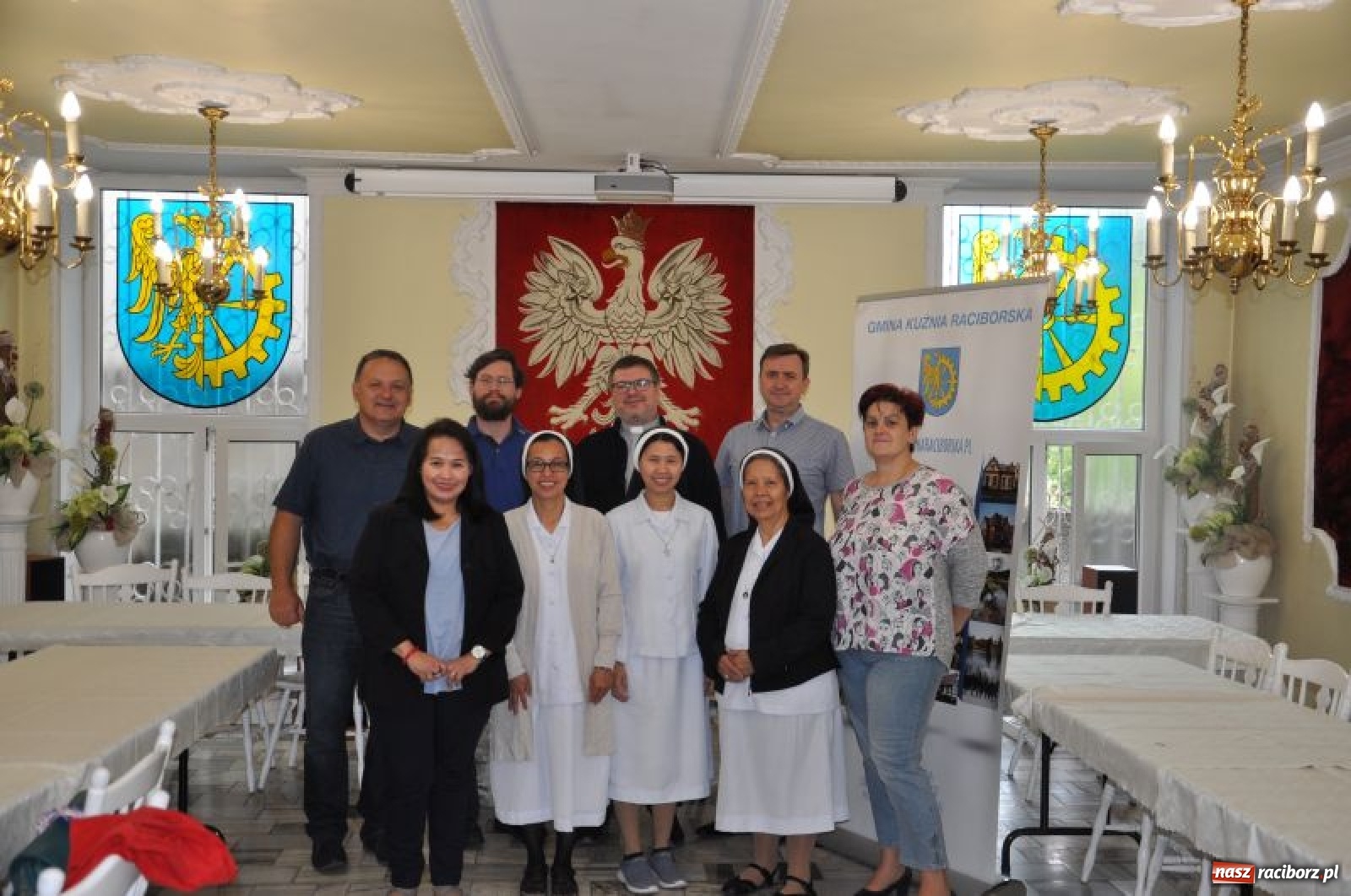 Zdjęcie w galerii na portalu naszraciborz.pl: Goście z Norwegii w kuźniańskim magistracie wiadomości z regionu