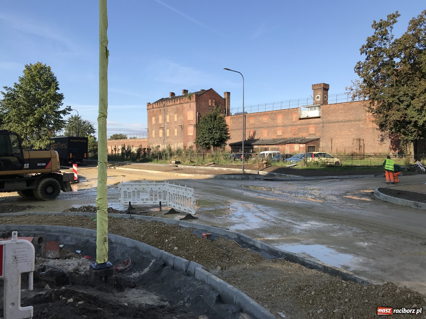 Zdjęcie w galerii na portalu naszraciborz.pl: Przebudowa Łąkowej i Kościuszki. Wykonawca ma czas do 15 września!  wiadomości z regionu