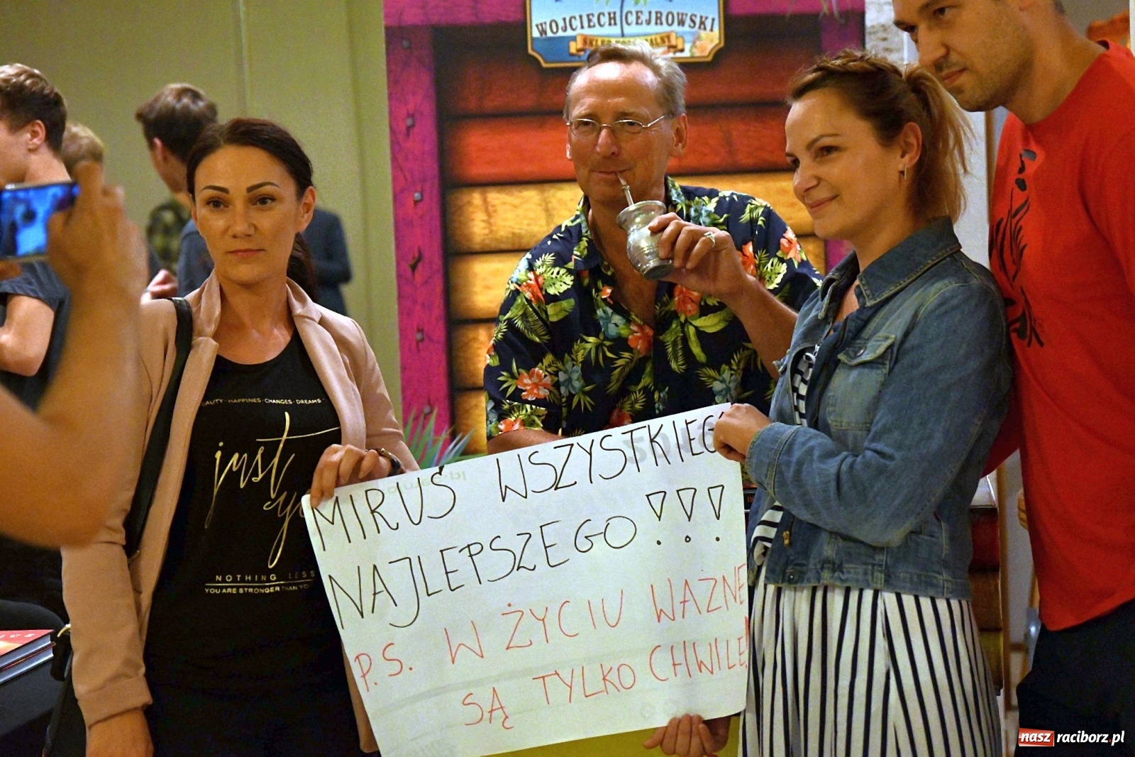 Zdjęcie w galerii na portalu naszraciborz.pl: Prawo dżungli. Wojciech Cejrowski w Raciborzu [FOTO] wiadomości z regionu