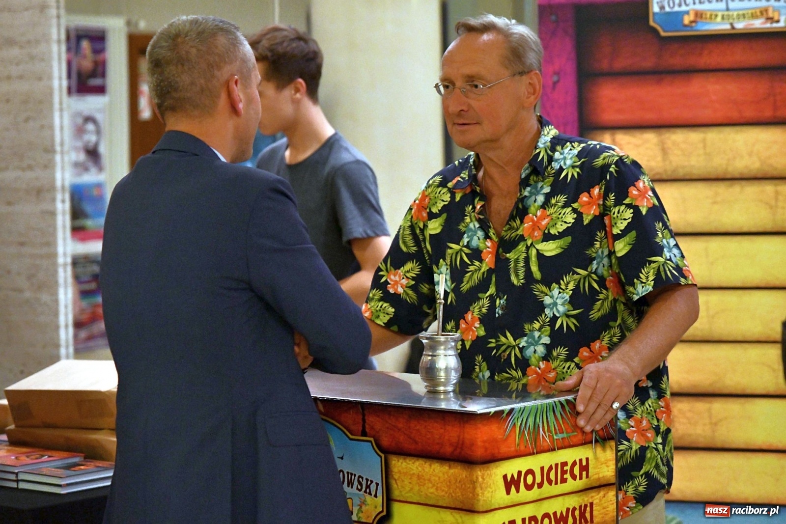 Zdjęcie w galerii na portalu naszraciborz.pl: Prawo dżungli. Wojciech Cejrowski w Raciborzu [FOTO] wiadomości z regionu