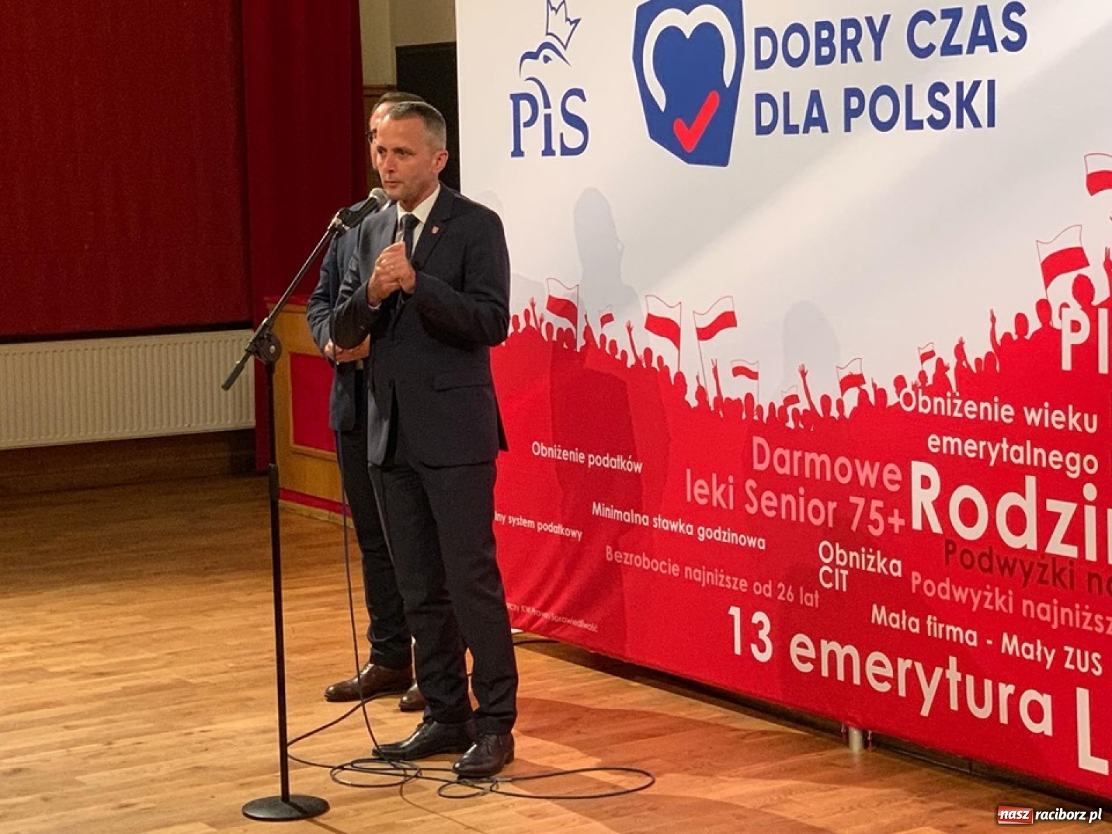 Zdjęcie w galerii na portalu naszraciborz.pl: Prezydent Raciborza w komitecie poparcia premiera Morawieckiego  wiadomości z regionu
