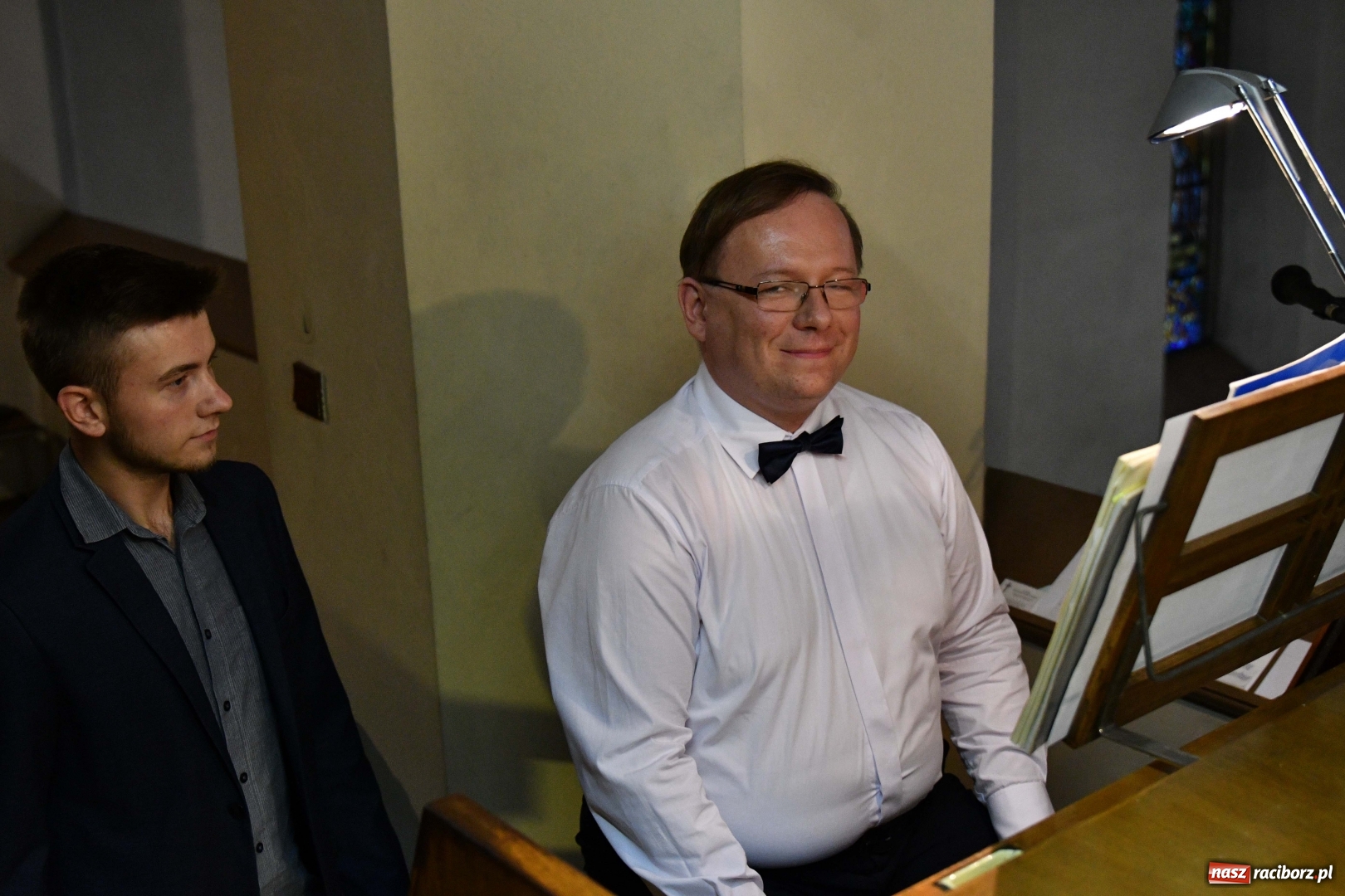 Zdjęcie w galerii na portalu naszraciborz.pl: Dni Muzyki Organowej. Arkadiusz Popławski wystąpił w kościele farnym  wiadomości z regionu