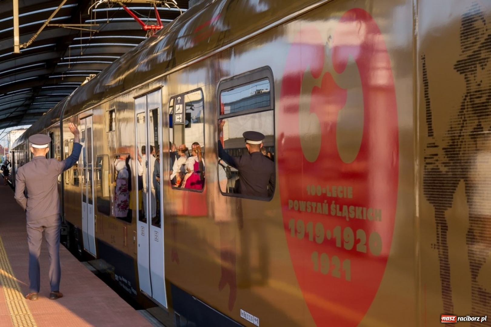 Zdjęcie w galerii na portalu naszraciborz.pl: Powstaniec Śląski wyruszył w trasę [FOTO] wiadomości z regionu