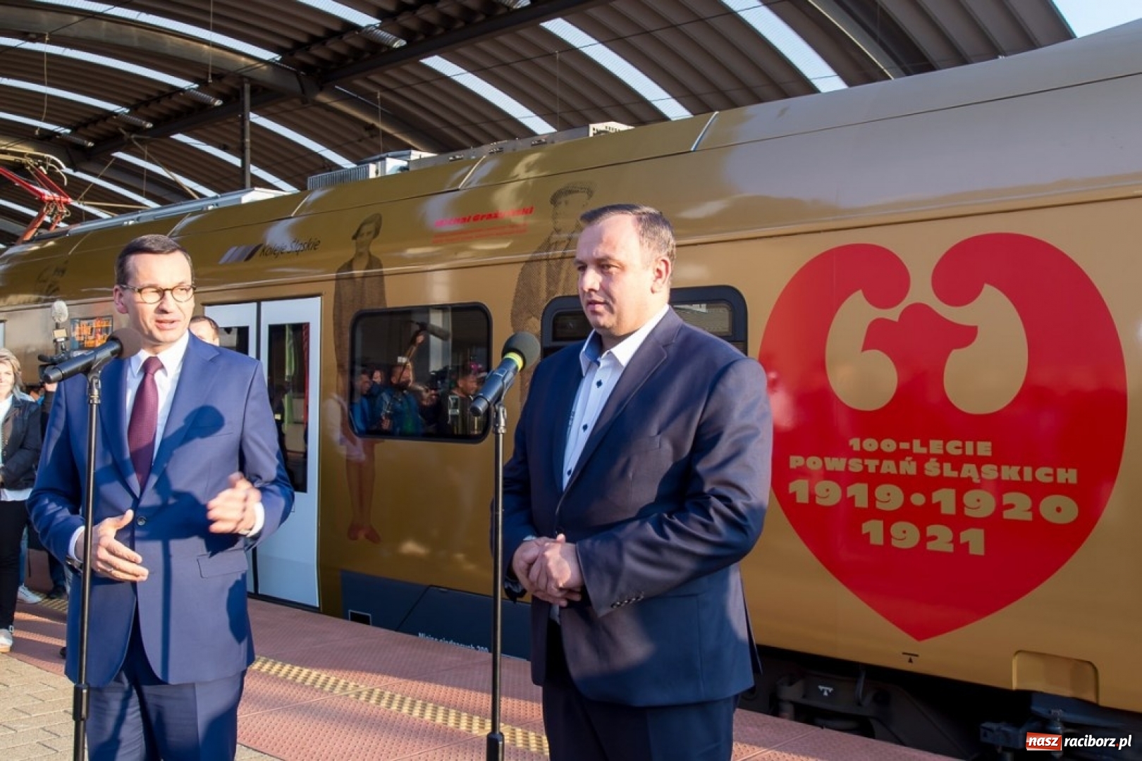 Zdjęcie w galerii na portalu naszraciborz.pl: Powstaniec Śląski wyruszył w trasę [FOTO] wiadomości z regionu