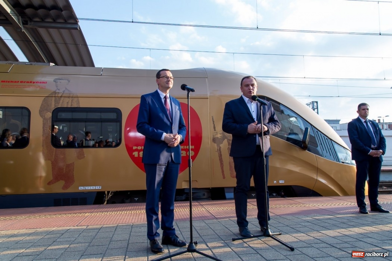 Zdjęcie w galerii na portalu naszraciborz.pl: Powstaniec Śląski wyruszył w trasę [FOTO] wiadomości z regionu