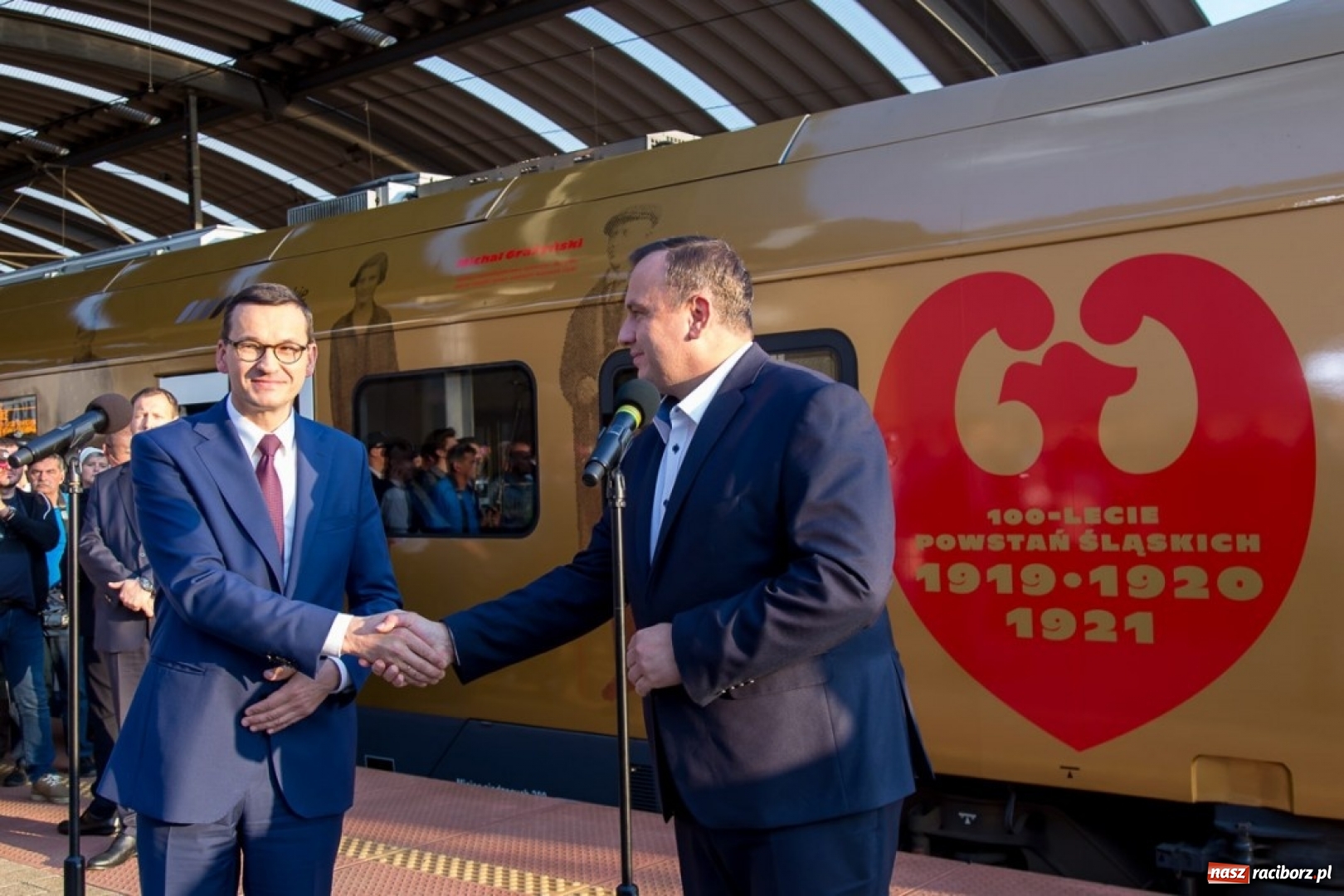 Zdjęcie w galerii na portalu naszraciborz.pl: Powstaniec Śląski wyruszył w trasę [FOTO] wiadomości z regionu