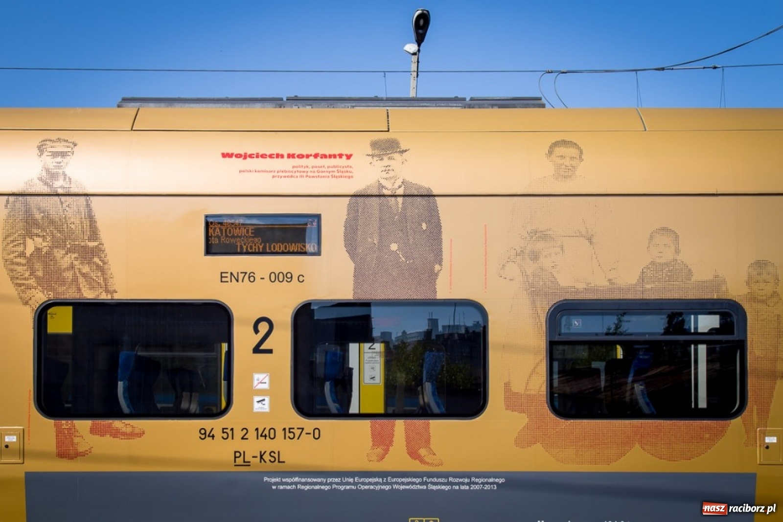 Zdjęcie w galerii na portalu naszraciborz.pl: Powstaniec Śląski wyruszył w trasę [FOTO] wiadomości z regionu